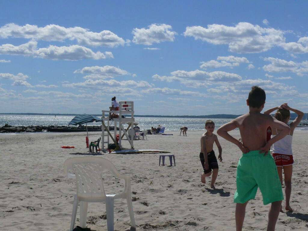 Relay Races on the Beach